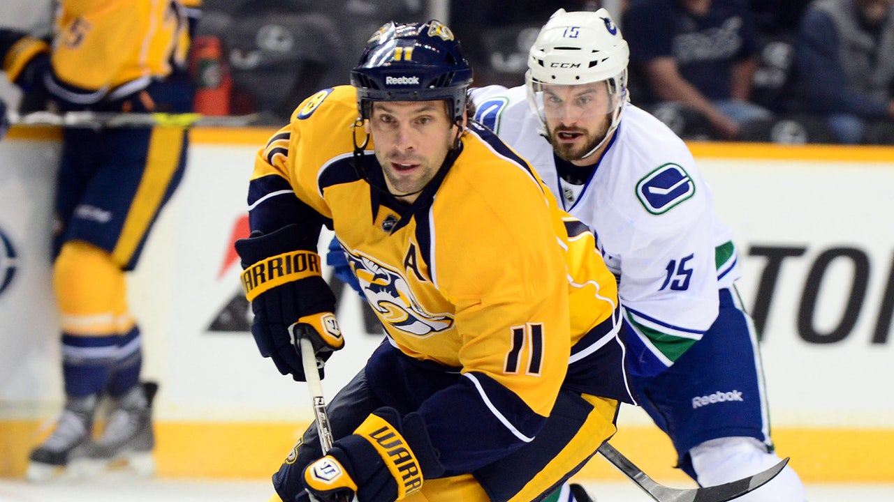 Preds center Legwand franchise mainstay since '98